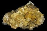Selenite Crystal Cluster (Fluorescent) - Peru #94627-3